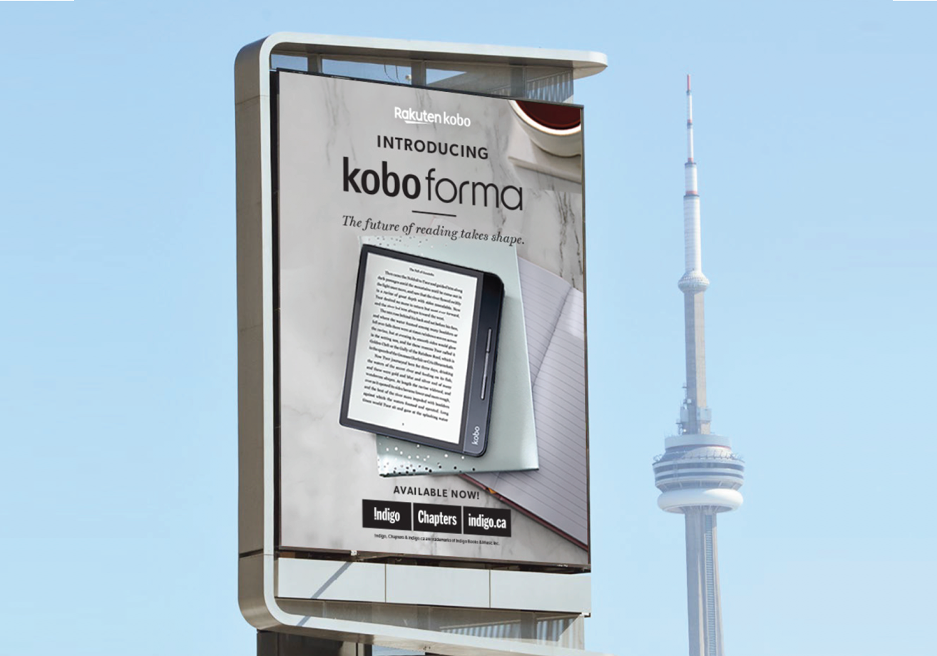 Kobo Forma Campaign